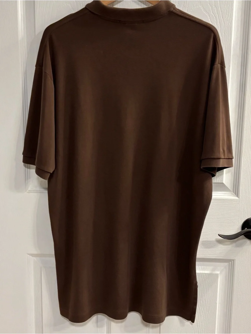 Vintage Polo Ralph Lauren Polo Shirt Brown XL Made in Hong Kong 100% Cotton USA
